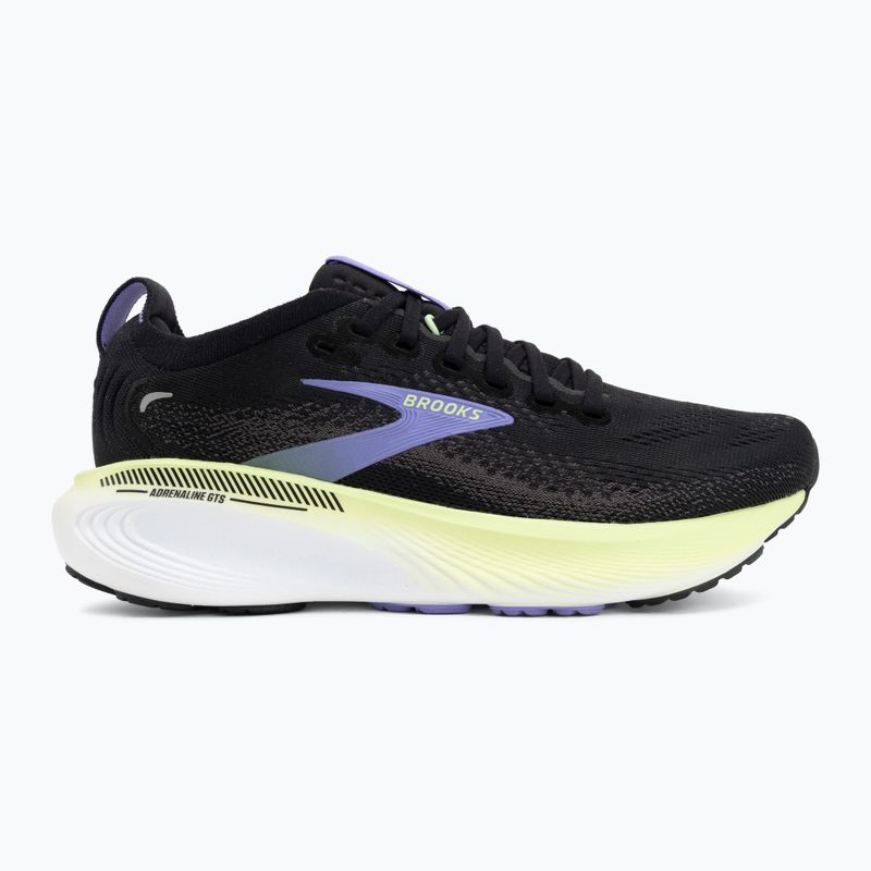 Buty do biegania damskie Brooks Adrenaline GTS 25 black/blackened pearl/purple 2