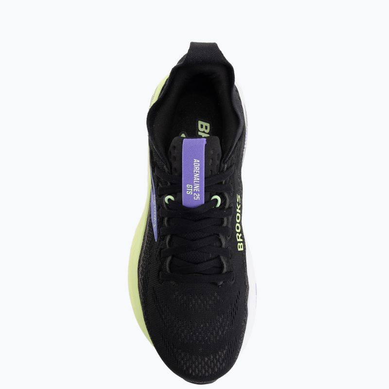 Buty do biegania damskie Brooks Adrenaline GTS 25 black/blackened pearl/purple 5