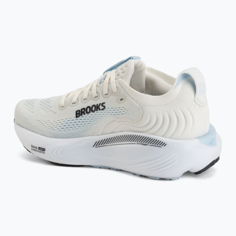Buty do biegania damskie Brooks Adrenaline GTS 25 star white/nantucket/chrome 3