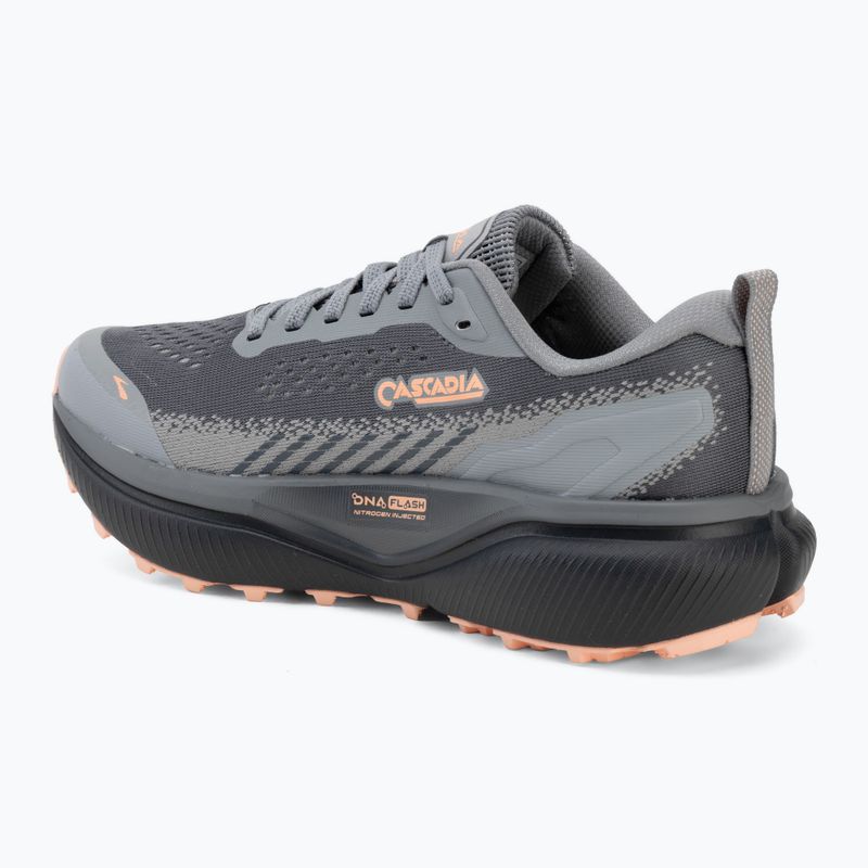 Buty do biegania damskie Brooks Cascadia 20 grey/grey/peach 3