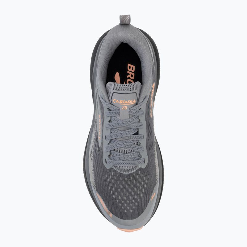 Buty do biegania damskie Brooks Cascadia 20 grey/grey/peach 5