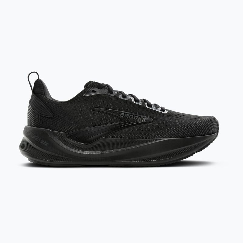 Buty do biegania męskie Brooks Ghost Max 4 black/black/ebony 2