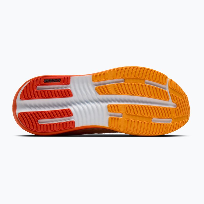 Buty do biegania męskie Brooks Ghost Max 4 white/orange/red 4