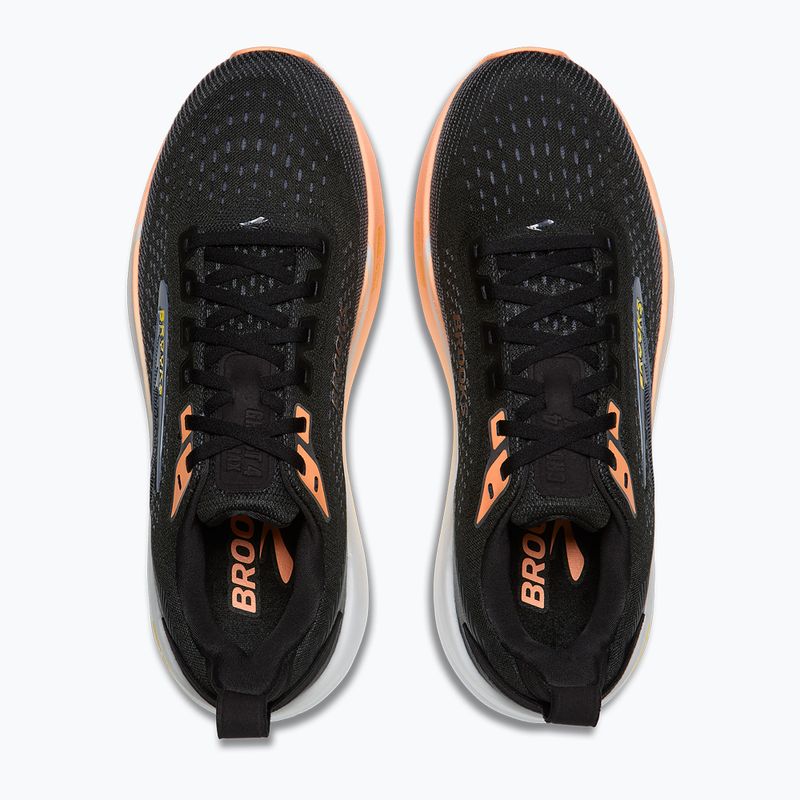 Buty do biegania damskie Brooks Ghost Max 4 black/folkstone/cyber peach 5