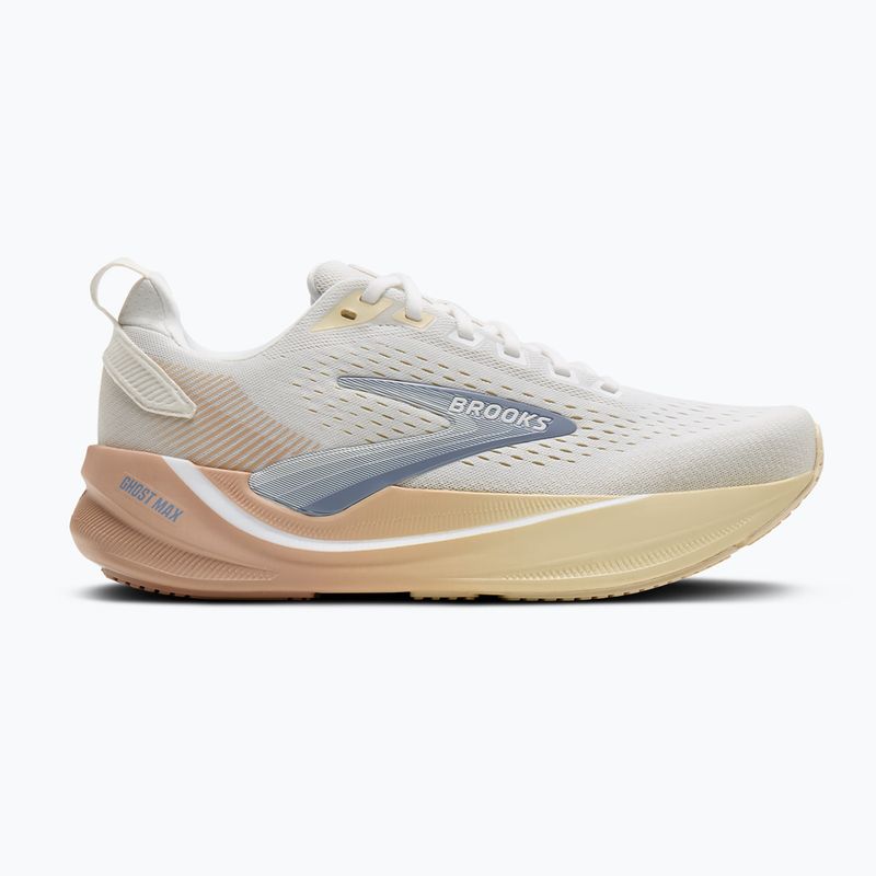 Buty do biegania damskie Brooks Ghost Max 4 white/rose/rutabaga 2