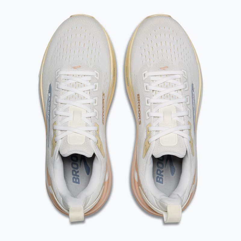 Buty do biegania damskie Brooks Ghost Max 4 white/rose/rutabaga 5