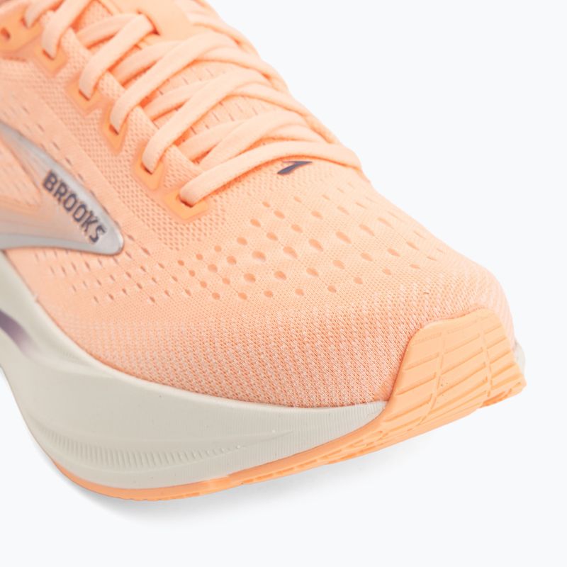 Buty do biegania damskie Brooks Ghost Max 4 cyber peach/grape/bluewash 7