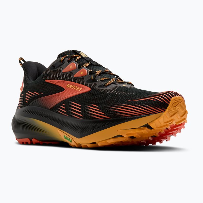 Buty do biegania męskie Brooks Ghost Trail black/red/orange