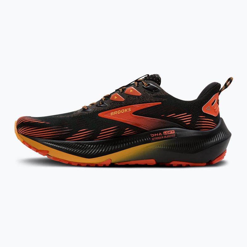 Buty do biegania męskie Brooks Ghost Trail black/red/orange 3