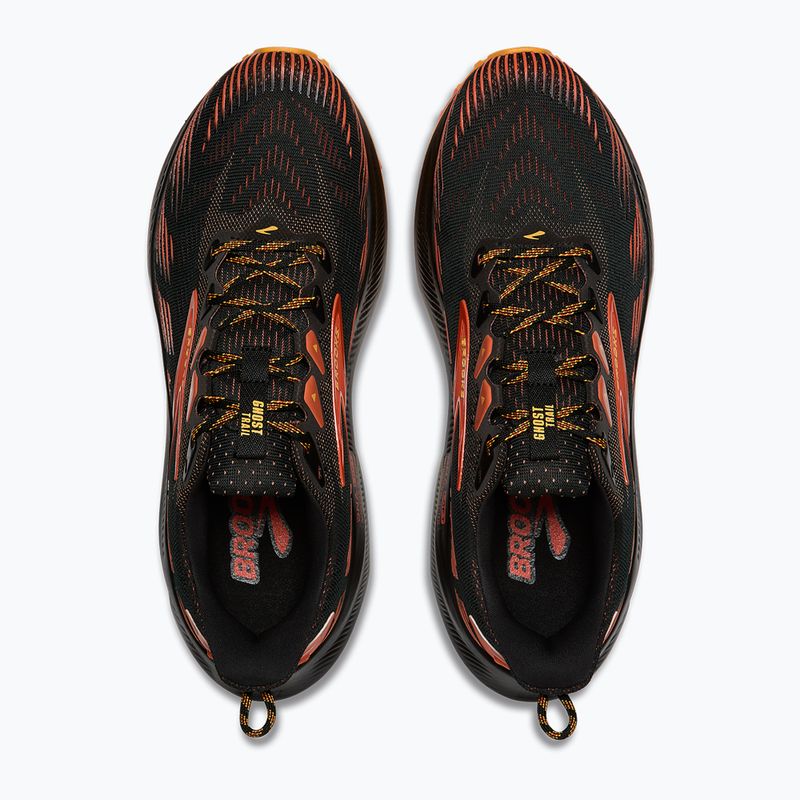 Buty do biegania męskie Brooks Ghost Trail black/red/orange 5