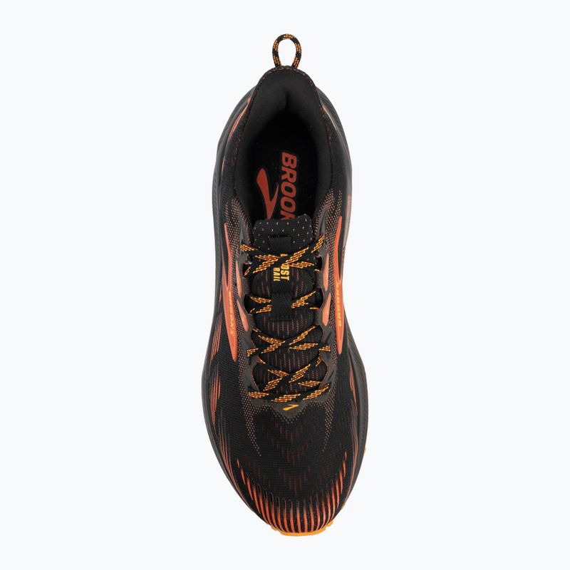 Buty do biegania męskie Brooks Ghost Trail black/red/orange 5