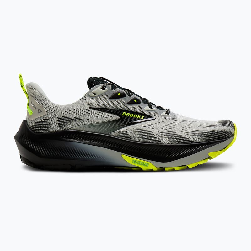 Buty do biegania męskie Brooks Ghost Trail grey/black/nightlife 2