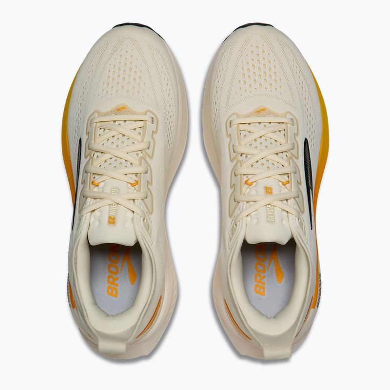 Buty do biegania męskie Brooks Glycerin 23 arctic wolf/angora/orange 5