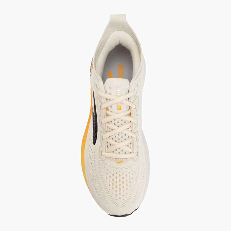 Buty do biegania męskie Brooks Glycerin 23 arctic wolf/angora/orange 5