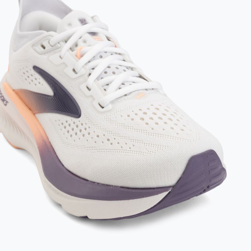 Buty do biegania damskie Brooks Glycerin 23 white/mulled grape/clear 7