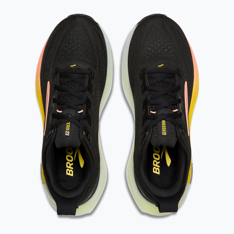 Buty do biegania damskie Brooks Glycerin 23 black/peach/nightlife 5