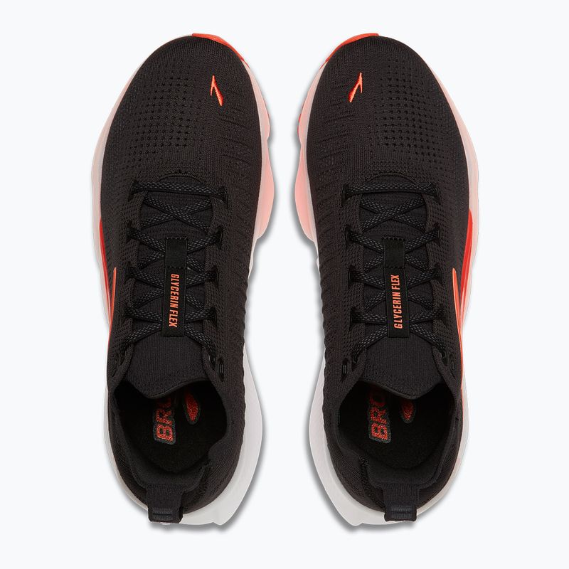 Buty do biegania męskie Brooks Glycerin Flex black/orange 5