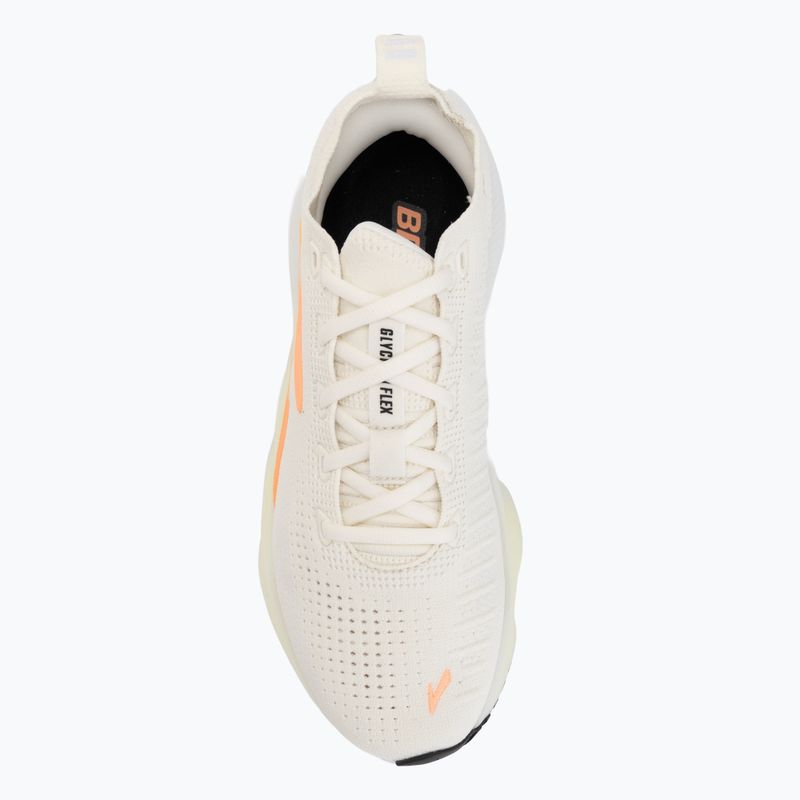 Buty do biegania damskie Brooks Glycerin Flex white/peach/nightlife 5
