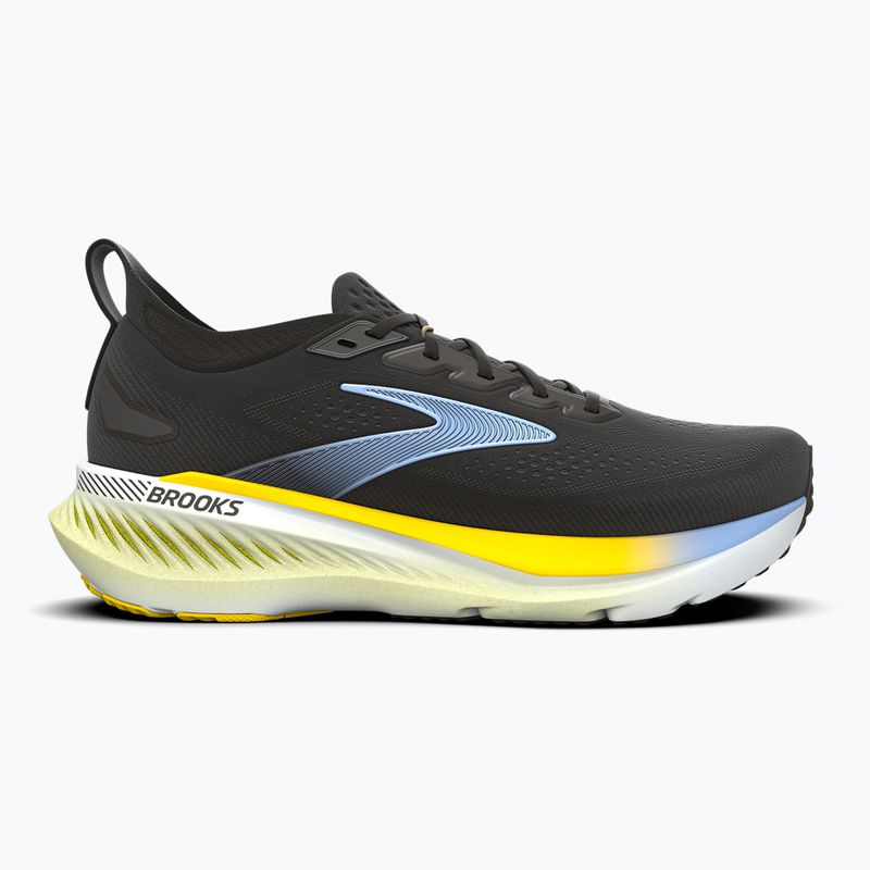 Buty do biegania męskie Brooks Glycerin GTS 23 black/cyber yellow/nightlife 2