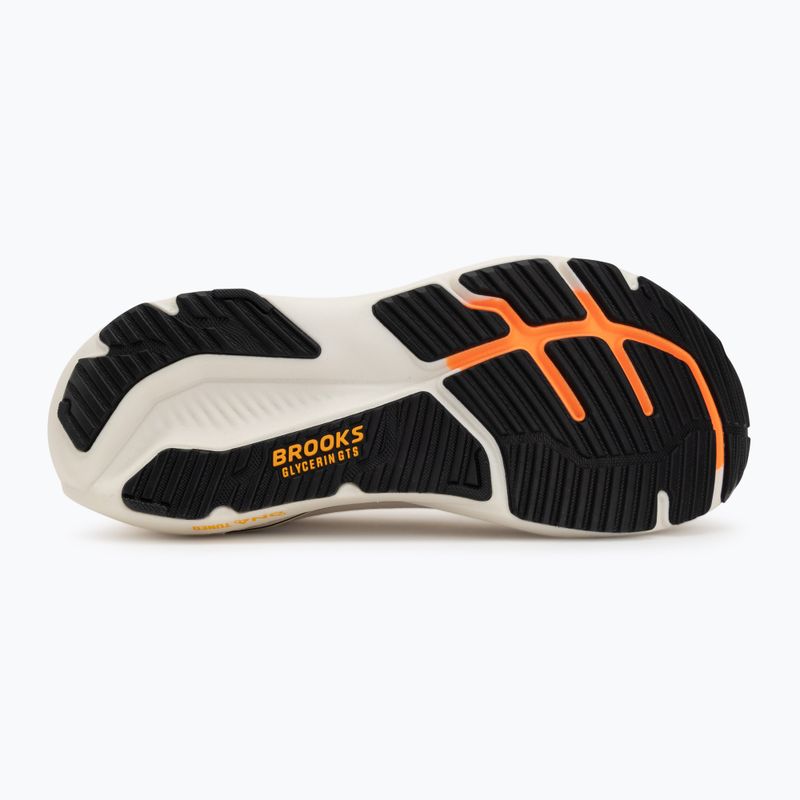 Buty do biegania męskie Brooks Glycerin GTS 23 arctic wolf/angora/orange 4