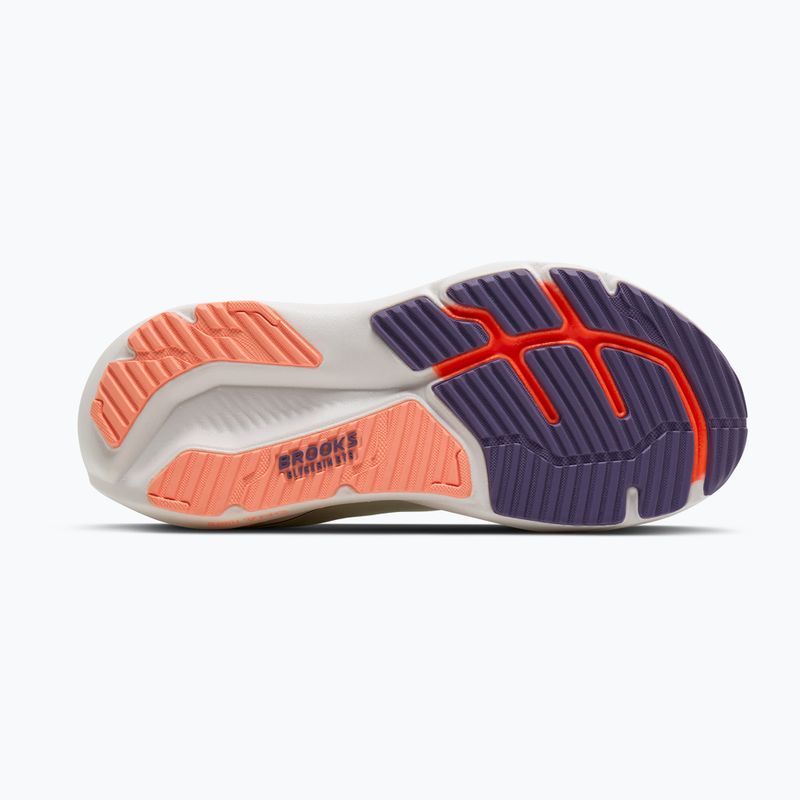 Buty do biegania damskie Brooks Glycerin GTS 23 white/mulled grape/clear 4