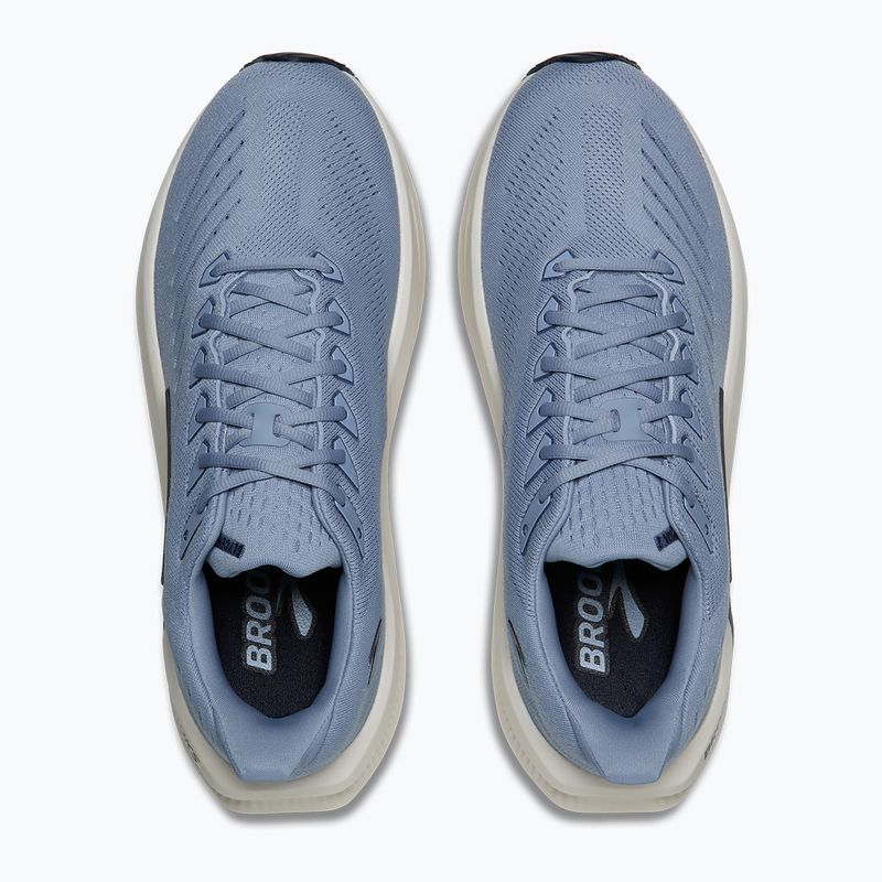 Buty do biegania męskie Brooks Glycerin Max 2 rain washed/navy blazer/clear 5