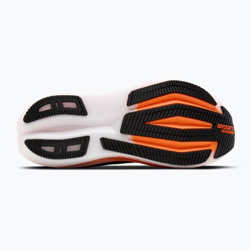 Buty do biegania męskie Brooks Glycerin Max 2 black/tigerlilly/orange 4