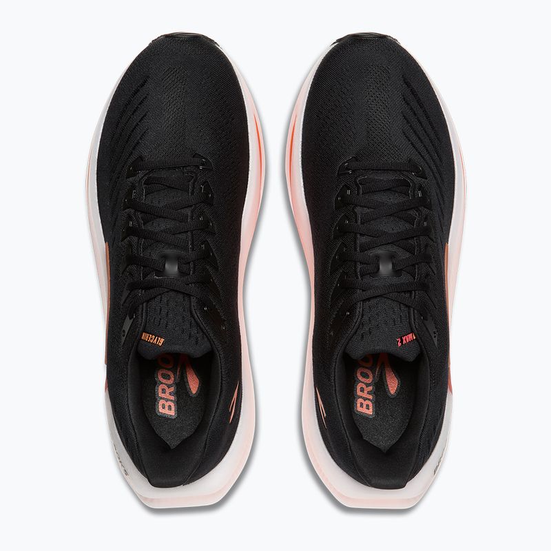 Buty do biegania męskie Brooks Glycerin Max 2 black/tigerlilly/orange 5