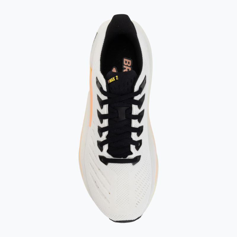 Buty do biegania damskie Brooks Glycerin Max 2 white/cyber yellow/nightlife 5