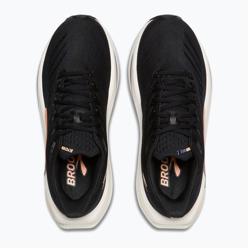 Buty do biegania damskie Brooks Glycerin Max 2 black/peach/clear 5