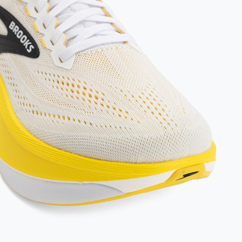 Buty do biegania męskie Brooks Hyperion Max 4 white/cyber yellow/black 7