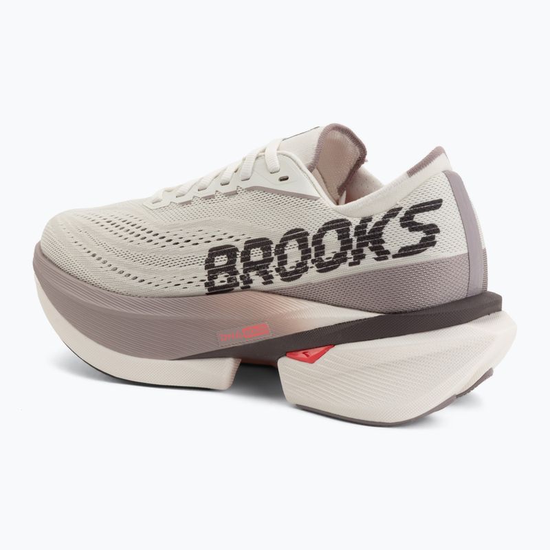 Buty do biegania damskie Brooks Hyperion Max 4 coconut/raisin/pink 3