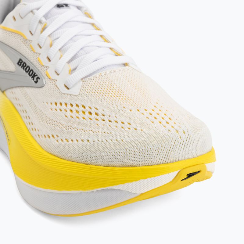 Buty do biegania damskie Brooks Hyperion Max 4 white/cyber yellow/black 7