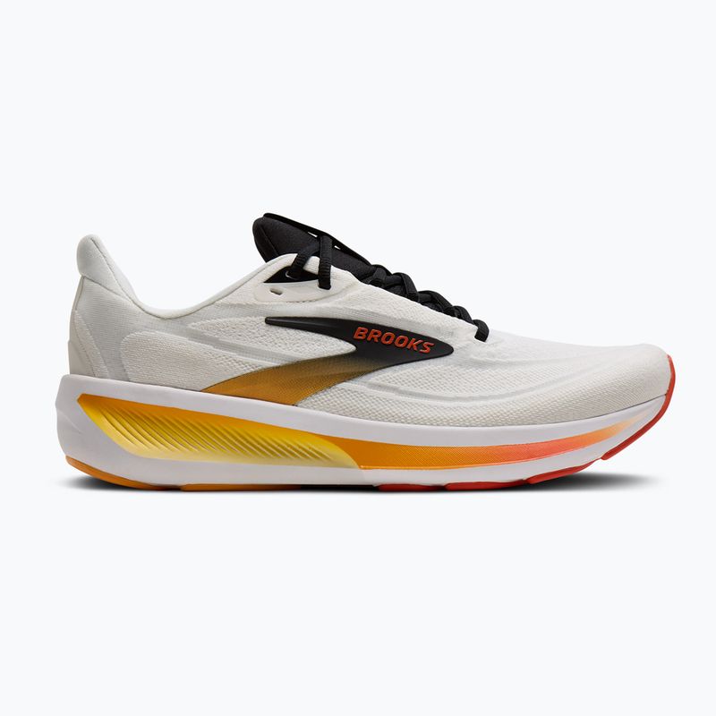 Buty do biegania męskie Brooks Revel 9 white/orange/black 2