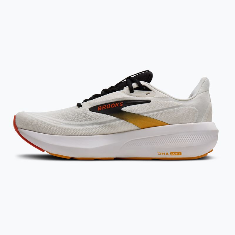 Buty do biegania męskie Brooks Revel 9 white/orange/black 3