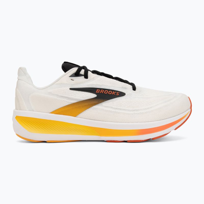 Buty do biegania męskie Brooks Revel 9 white/orange/black 2