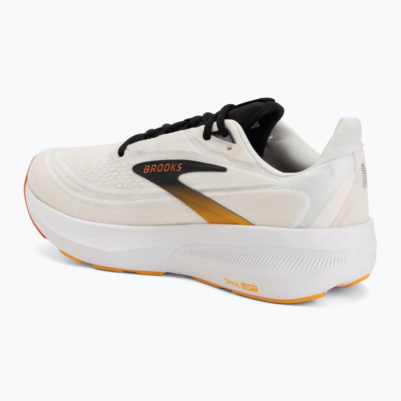 Buty do biegania męskie Brooks Revel 9 white/orange/black 3