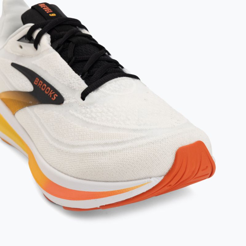 Buty do biegania męskie Brooks Revel 9 white/orange/black 7