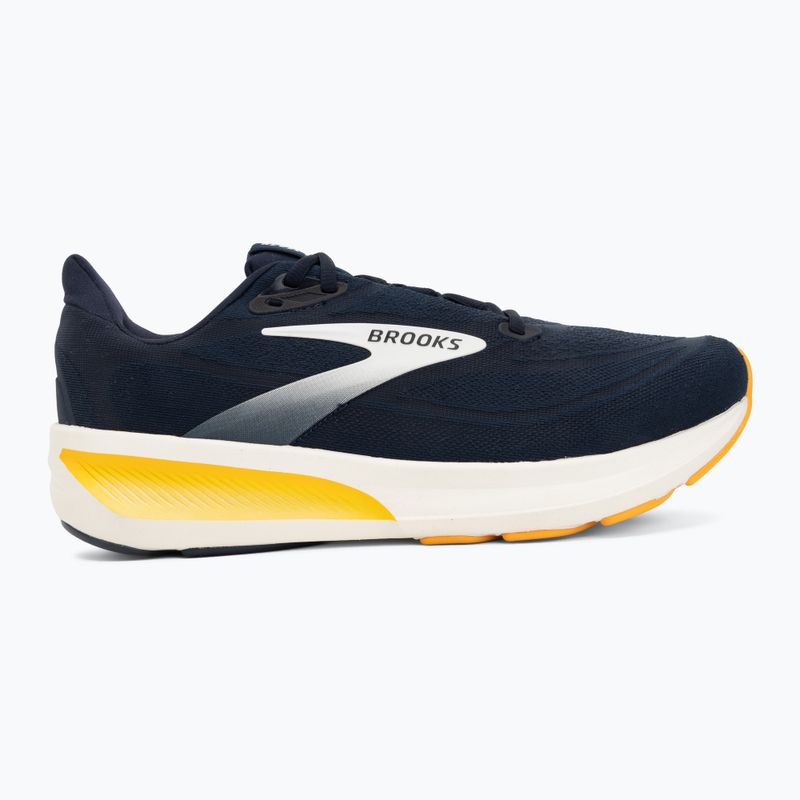 Buty do biegania męskie Brooks Revel 9 navy/navy/orange 2