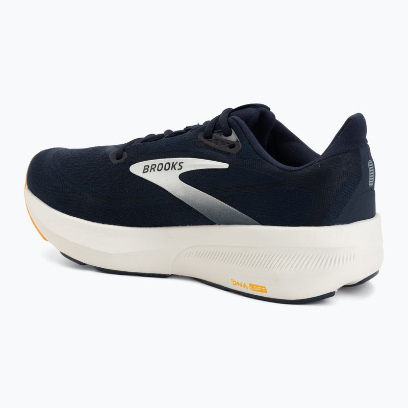 Buty do biegania męskie Brooks Revel 9 navy/navy/orange 3