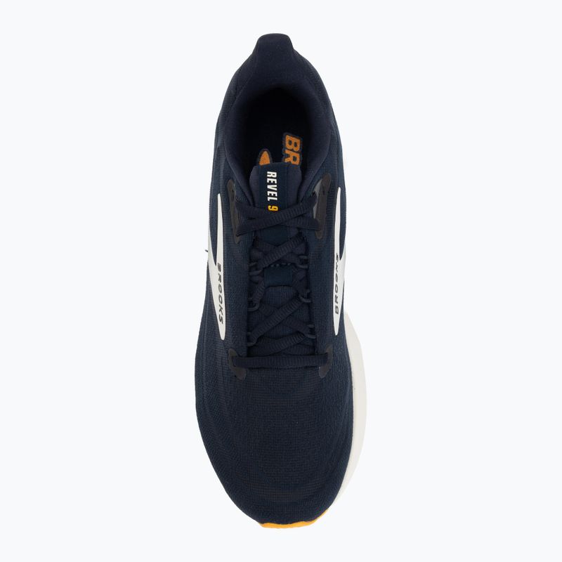 Buty do biegania męskie Brooks Revel 9 navy/navy/orange 5