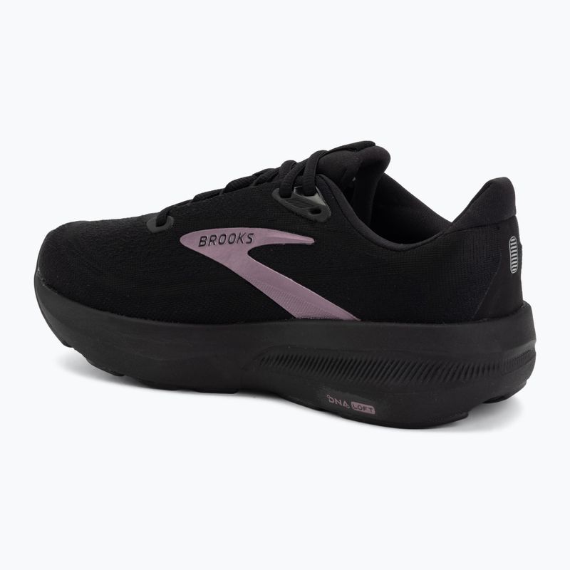 Buty do biegania damskie Brooks Revel 9 black/black/rose gold 3