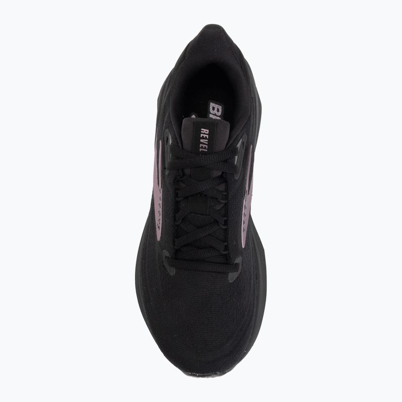 Buty do biegania damskie Brooks Revel 9 black/black/rose gold 5