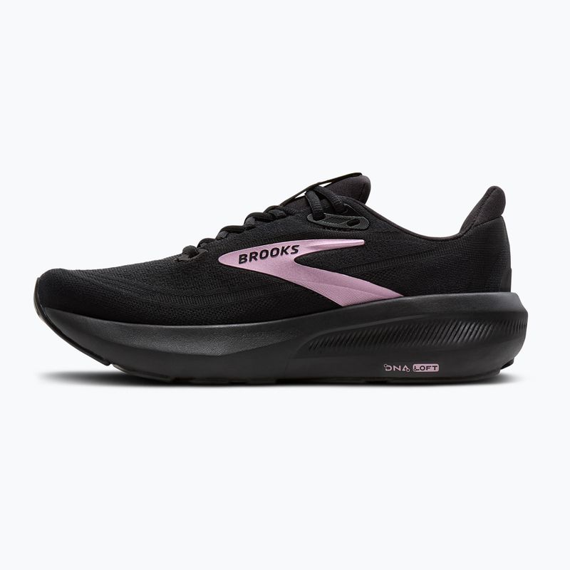 Buty do biegania damskie Brooks Revel 9 black/black/rose gold 3