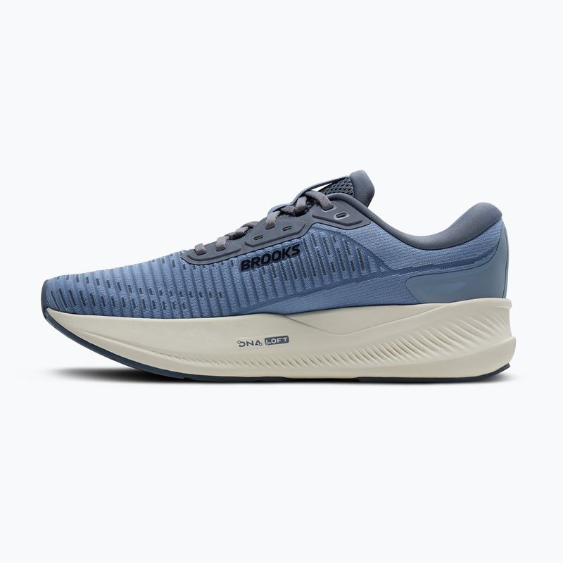 Buty do biegania męskie Brooks Revel Max rain washed/grey/navy 3