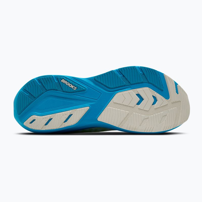 Buty do biegania męskie Brooks Ghost Amp white/blue/paradise green 6