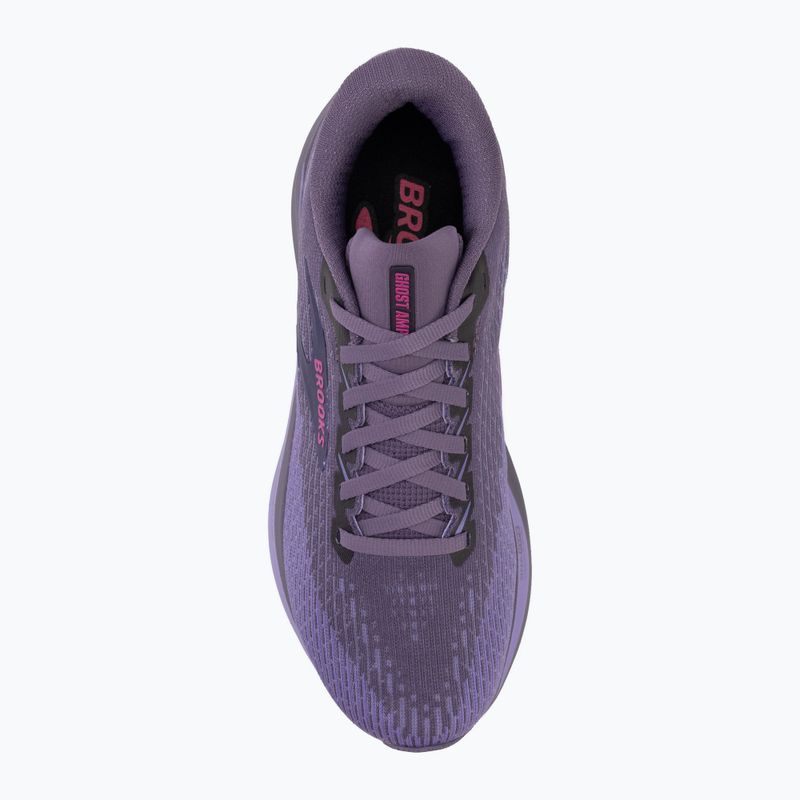 Buty do biegania damskie Brooks Ghost Amp purple/purple/fuchsia 5