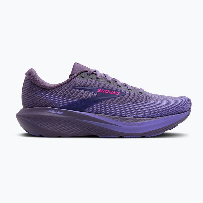 Buty do biegania damskie Brooks Ghost Amp purple/purple/fuchsia 2