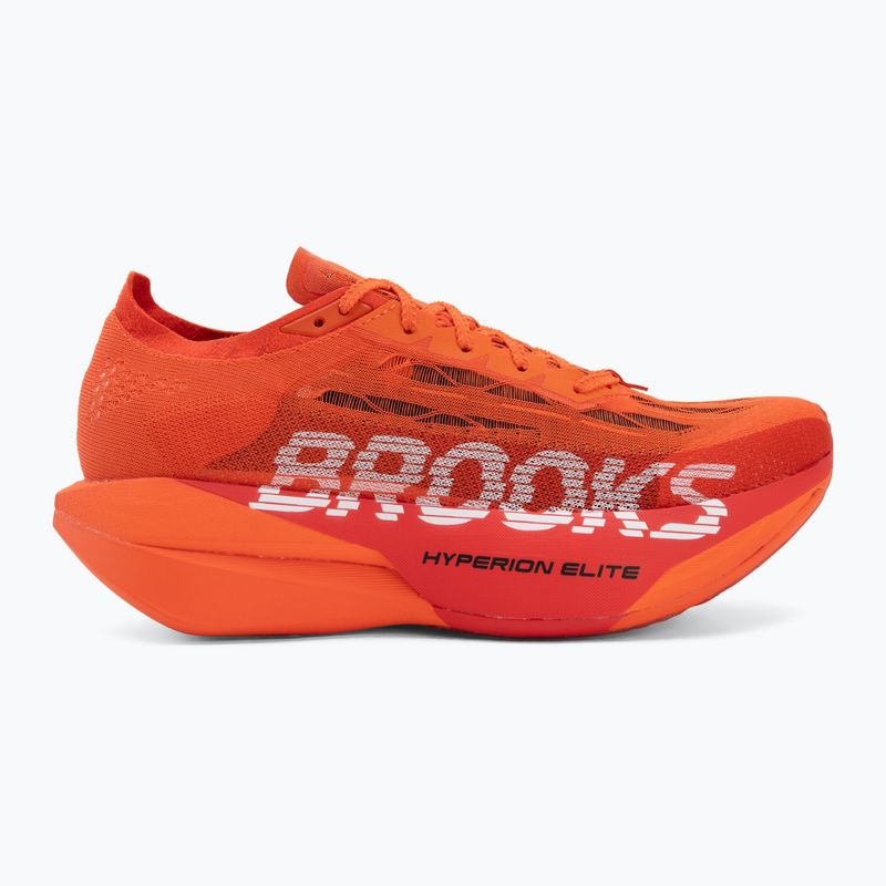 Buty do biegania Brooks Hyperion Elite 6 tigerlily/red/white 2