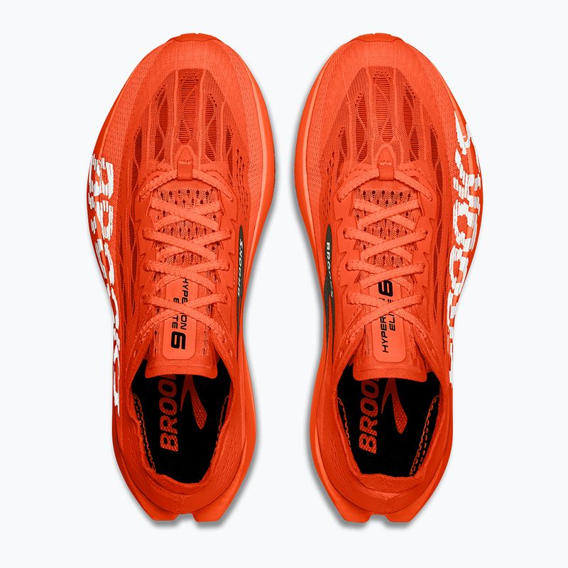Buty do biegania Brooks Hyperion Elite 6 tigerlily/red/white 5